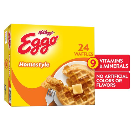 Image of Offer Save $1 on ONE (1) Eggo Pancakes or Waffles Select 12-24ct.