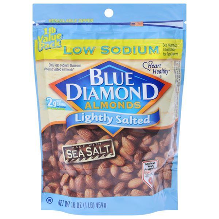 Image of Offer Save $1 On ONE (1) Blue Diamond Almonds Select 14-16oz.