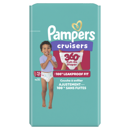 Image of Offer Save $1.00 on ONE Jumbo BAG Pampers Cruisers 360 Diapers.
