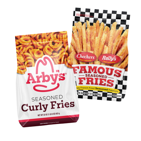Arby's Curly Fries 22 oz or Checkers/Rally's Seasoned Fries 28 oz coupon