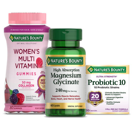 Image of Offer Save $1.00 on any ONE (1 ) Nature's Bounty® Supplement, Any Size (Excluding Kids Supplements)