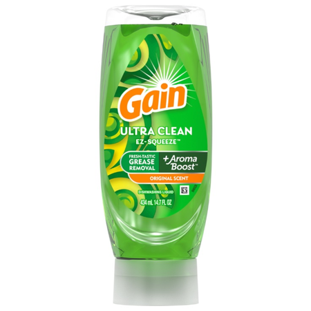 Image of Offer Save $1.00 on TWO Gain Dish 21.6 oz or larger OR Gain Ez-Squeeze liquid 24.3 oz (excludes trial/travel size).