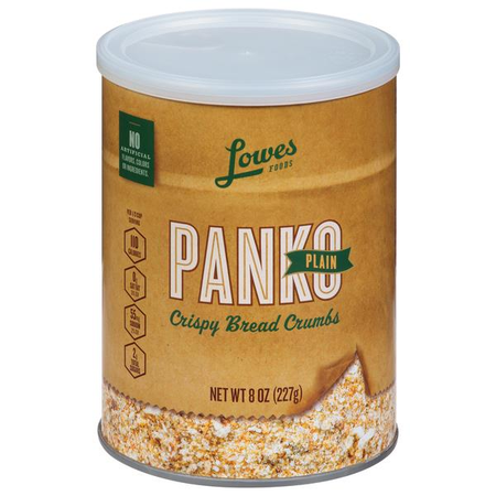 Image of Offer Save $0.20 on ONE (1) Lowes Foods Panko Bread Crumbs 8oz.