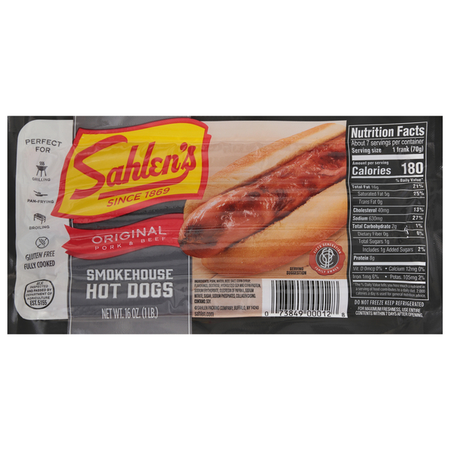 Image of Offer Save $2 on ONE (1) Sahlen's Hot Dogs.