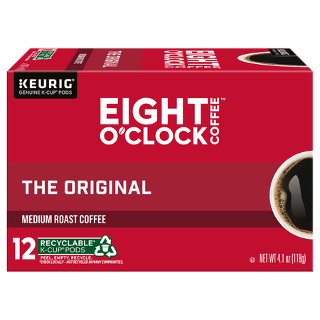 Image of Offer Save $1 When You Purchase ONE (1) Eight O'clock Coffee K-cups Select 10-12ct.