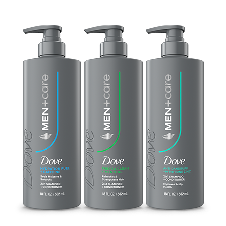 Image of Offer Save $2.00 on any ONE (1) Dove Men+Care Hair Product (excludes twin packs and trial and travel size)