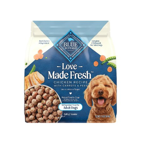 Image of Offer Save $2.00 on ONE (1) BLUE Love Made Fresh Adult Chicken or Beef Meatballs Refrigerated Dog Food