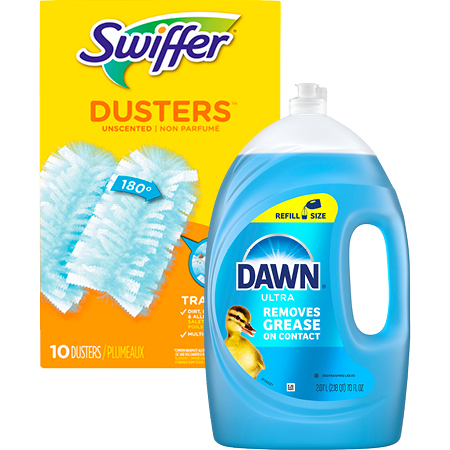 Swiffer, Dawn or Cascade