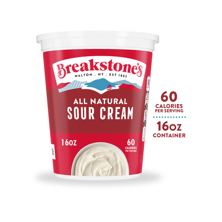 Image of Offer Save $1 on TWO (2) Breakstone Sour Cream 16oz.