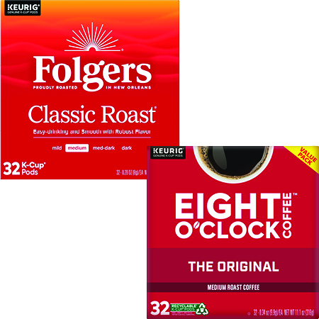 Folgers Or Eight O'Clock