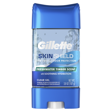 Image of Offer Save $2.00 on ONE Gillette SkinShield Clear Gel 3.8oz.