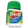 Save $4.00 on ONE (1) Adult ZYRTEC® product, any variety 24-45ct (Excludes trial...