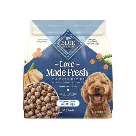 Image of Offer Save $3.00 on ONE BLUE Love Made Fresh Adult Chicken or Beef Meatball, Refrig. Dog Food 1-1.5lb only