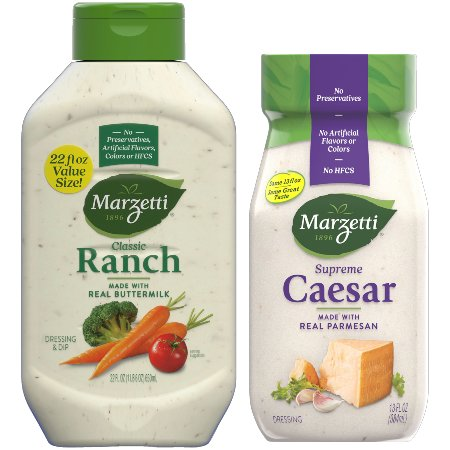 Save $1.00 on any ONE (1) Marzetti Produce Dressing