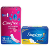Save $2.00 off TWO (2) Stayfree®, Carefree® or Carefree Breathe™ Save $...