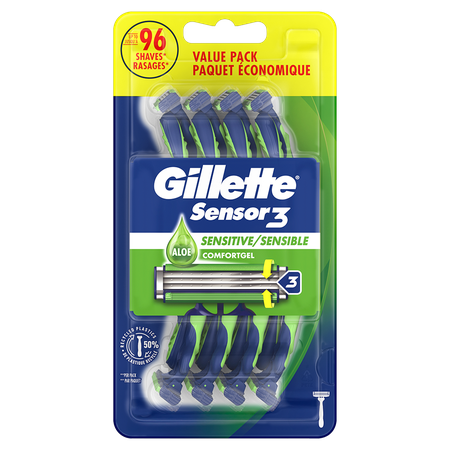 Save $3.00 on ONE Gillette Disposable Razor (excludes Gillette Black, Prestobarba2 5ct, Gillette Refillable Handles, Gillette Blade Refills, and Venus