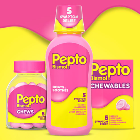 Image of Offer Save $1.00 on ONE Pepto Bismol Product (excludes trial/travel size, Pepto Nausea, & Pepto Kids).