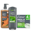 save 3 00 on any one 1 dove men care body wash 18oz plant powered body wash 18oz or bar 4 6ct excludes items and sizes not listed Publix Coupon