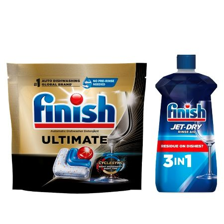 Image of Offer Save $2.00 on any ONE (1) Finish® Dishwasher Detergent, or JET-DRY® Rinse Aid (16 oz. )