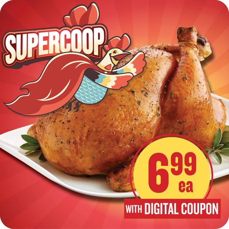 Image of Offer Save $3 When You Purchase ONE (1) Chicken Kitchen Rotisserie Chicken.