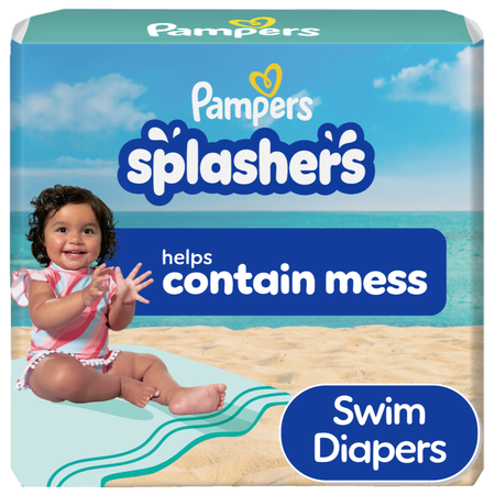 Image of Offer Save $2.00 on ONE BAG Pampers Splashers Diapers (excludes trial/travel size).