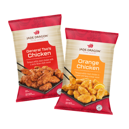 Jade Dragon Orange or General Tso's Chicken 26oz coupon