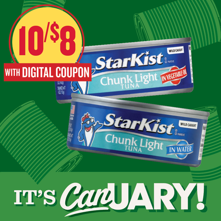 Image of Offer Save $2 on TEN (10) Starkist Chunk Light Tuna 5oz.