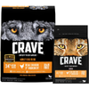 Save $3.00 on CRAVE™ Dog or Cat Food when you buy ONE (1) bag of CRAVE™ D...