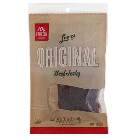 Image of Offer Save $1 on ONE (1) Lowes Foods Beef Jerky Select 8oz.