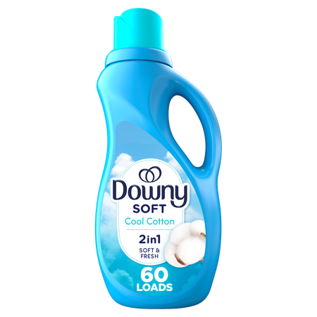 Image of Offer Save $1.00 on ONE Downy Liquid Fabric Conditioner 44 oz OR Downy Ultra Soft 26 oz (includes Downy Gentle Soft + Fresh), (excludes travel size).