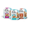 Save $1.50 on four (4) 3.5 oz trays of Purina® Bella® Wet Dog Food, any varie...