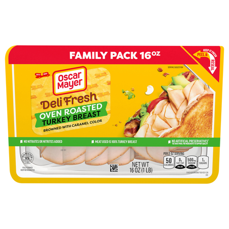Image of Offer Save $2 on ONE (1) Oscar Mayer Deli Fresh Select Lunchmeat.
