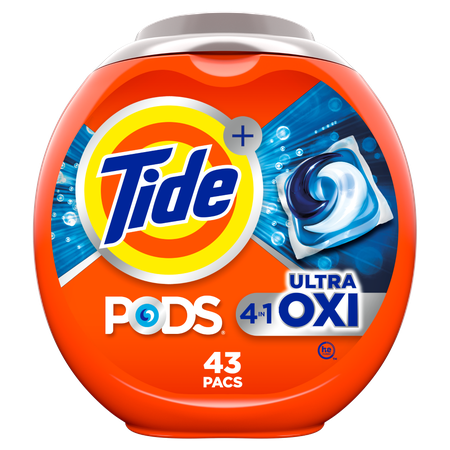 Image of Offer Save $3.00 on ONE Tide PODS Laundry Detergent 43-57 ct (excludes 35 ct) OR Tide Power PODS 32 ct (excludes Tide EVO, Tide Rinse, Tide Liquid/Powder La