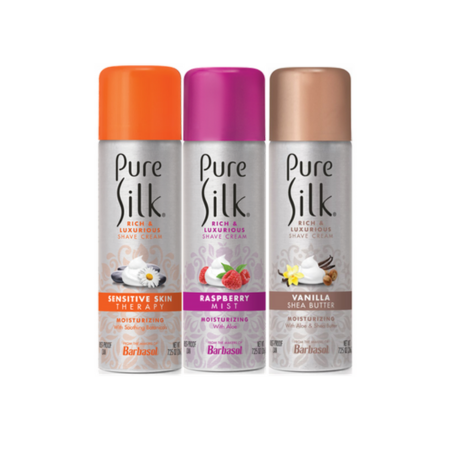 Image of Offer Save $1.00 on any ONE (1) Pure Silk Shaving Cream 7.25oz