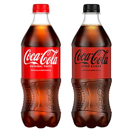 Buy any ONE (1) Coca-Cola 20oz, Get ONE (1) Zero Sugar 20oz FREE