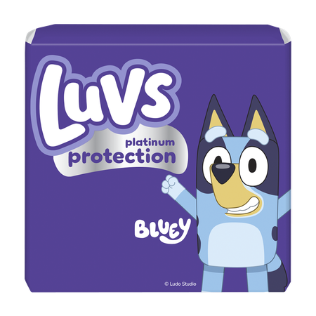 Image of Offer Save $1.00 on ONE Jumbo Bag Luvs Diapers.