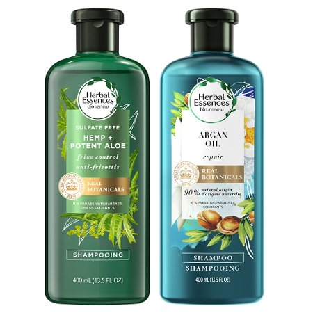 Save $3.00 on TWO Herbal Essences bio:renew Shampoo, Conditioner OR Styling Products (excludes Masks, 100 mL Shampoo and Conditioners, Color, Body Was