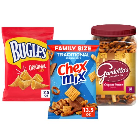 Image of Offer SAVE 75¢ on 2 Chex Mix™, Bugles™, Gardetto's™