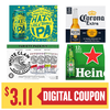 Image of Offer Save $3.11 on ONE (1) Sierra, Corona, White Claw or Heineken 12pk Beer.