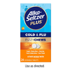 save 4 on any one 1 alka seltzer plus reg fizzychews 24ct only Publix Coupon