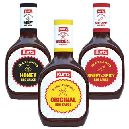Kurtz Original, Honey or Sweet & Spicy BBQ Sauce 18oz coupon