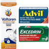 save 5 00 when you spend 25 00 on advil excedrin or voltaren products Publix Coupon