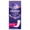 Save $1.00 on ONE Always Liners 26 ct or higher OR Always Wipes 20 ct or higher (excl...