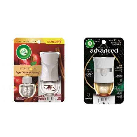 Image of Offer Save $3.00 on any ONE (1) AIR WICK® Scented Oil Advanced Warmer or Starter Kit