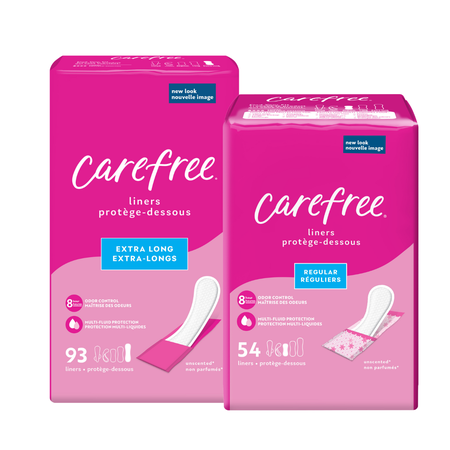Image of Offer Save $1.00 on any ONE (1) Carefree® Liners 36ct. or Larger