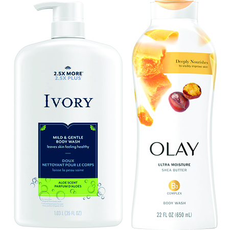 Olay, Old Spice, Ivory