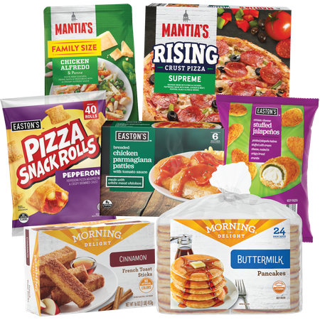 Easton's, Morning Delight or Mantia's Frozen Favorites coupon