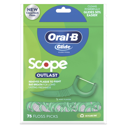 Image of Offer Save $1.00 on ONE Oral-B Glide Manual Floss OR Oral-B Expanding Floss OR Oral-B Glide Floss Picks OR Satin Floss (Excludes Essential Floss, Oral-B Fre