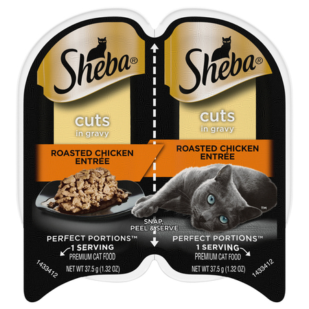 Image of Offer Save $1 on TEN (10) Sheba Perfect Portions Cat Food Select 2.6oz.