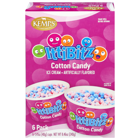 Image of Offer Save $1 on TWO (2) Kemps IttiBitz Ice Cream 6ct.